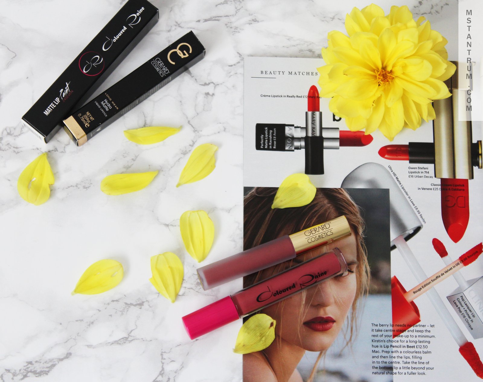 Liquid lipsticks face off | Gerard Cosmetics & Coloured Raine