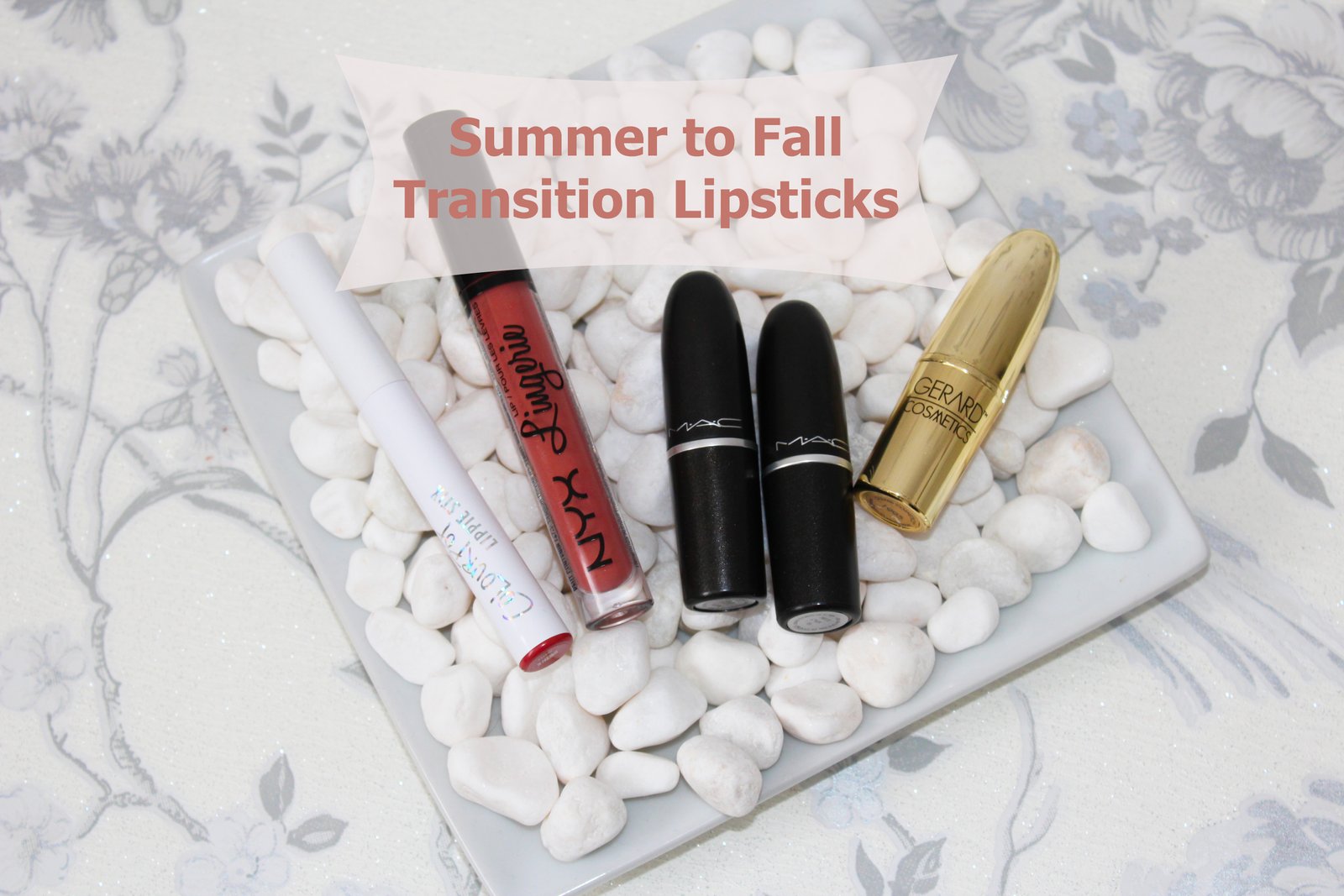 Summer to Fall Transition lipsticks on mstantrum.com