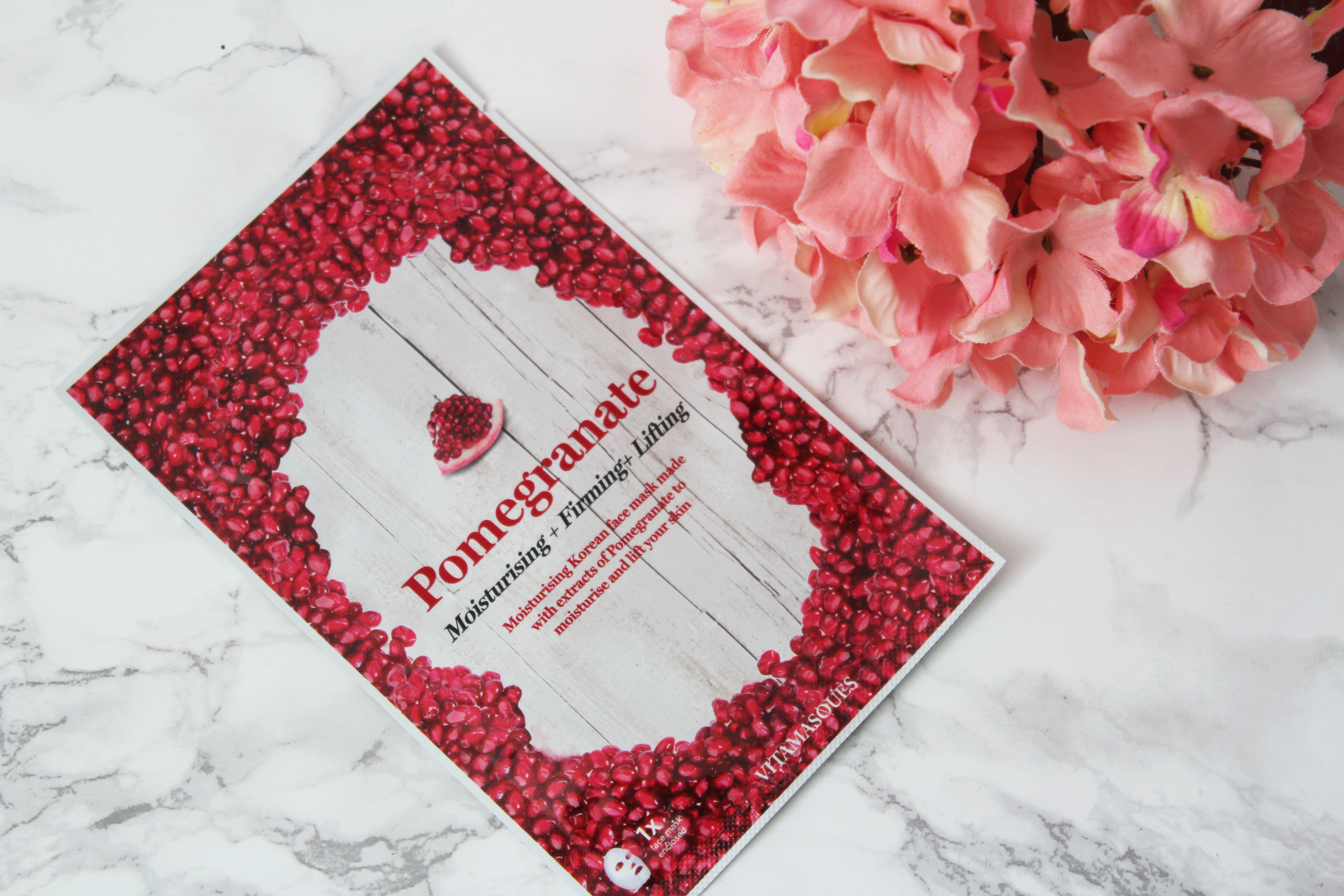 Vitamasques Pomegranate sheet mask