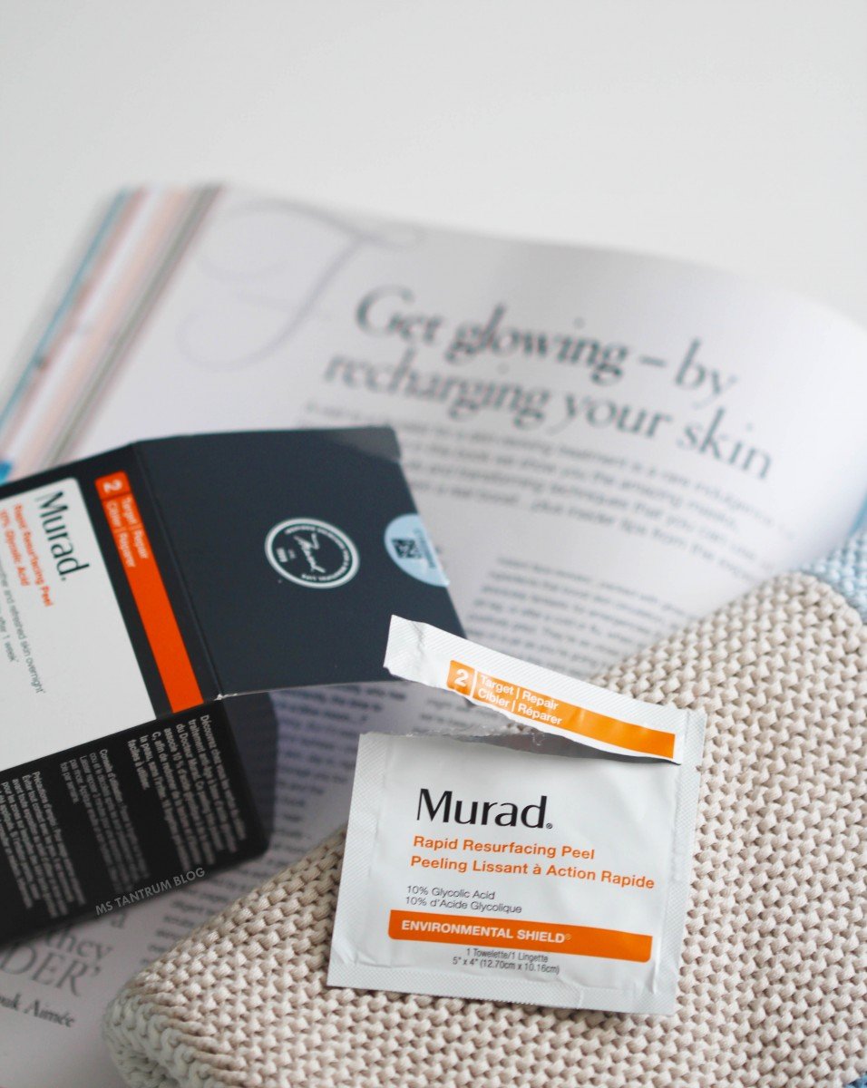 Murad Rapid resurfacing peels review