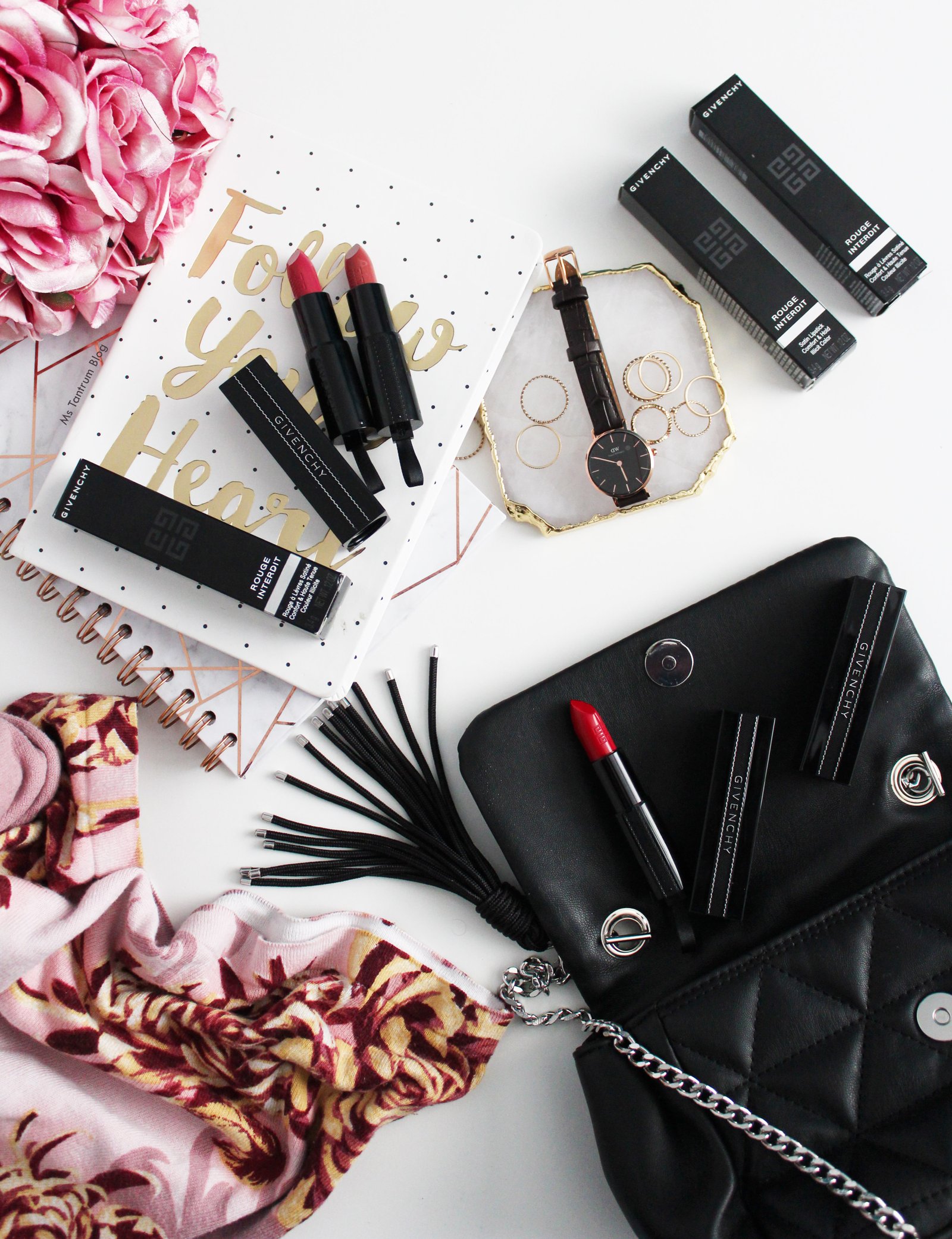 Givenchy Rouge Interdit Satin Lipsticks - Ms tantrum Blog