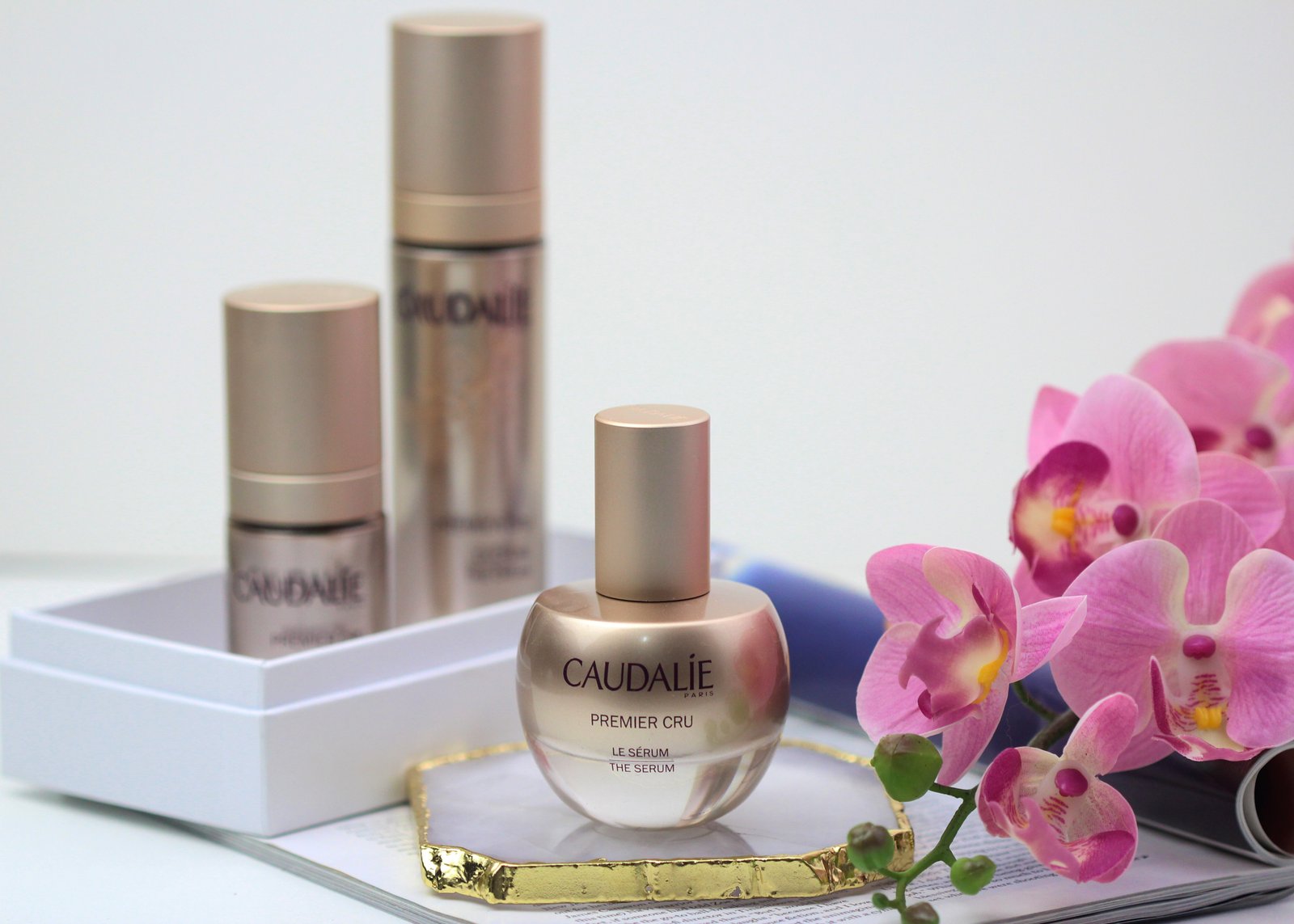 Caudalie Premier Cru Skincare range review on Ms Tantrum Blog