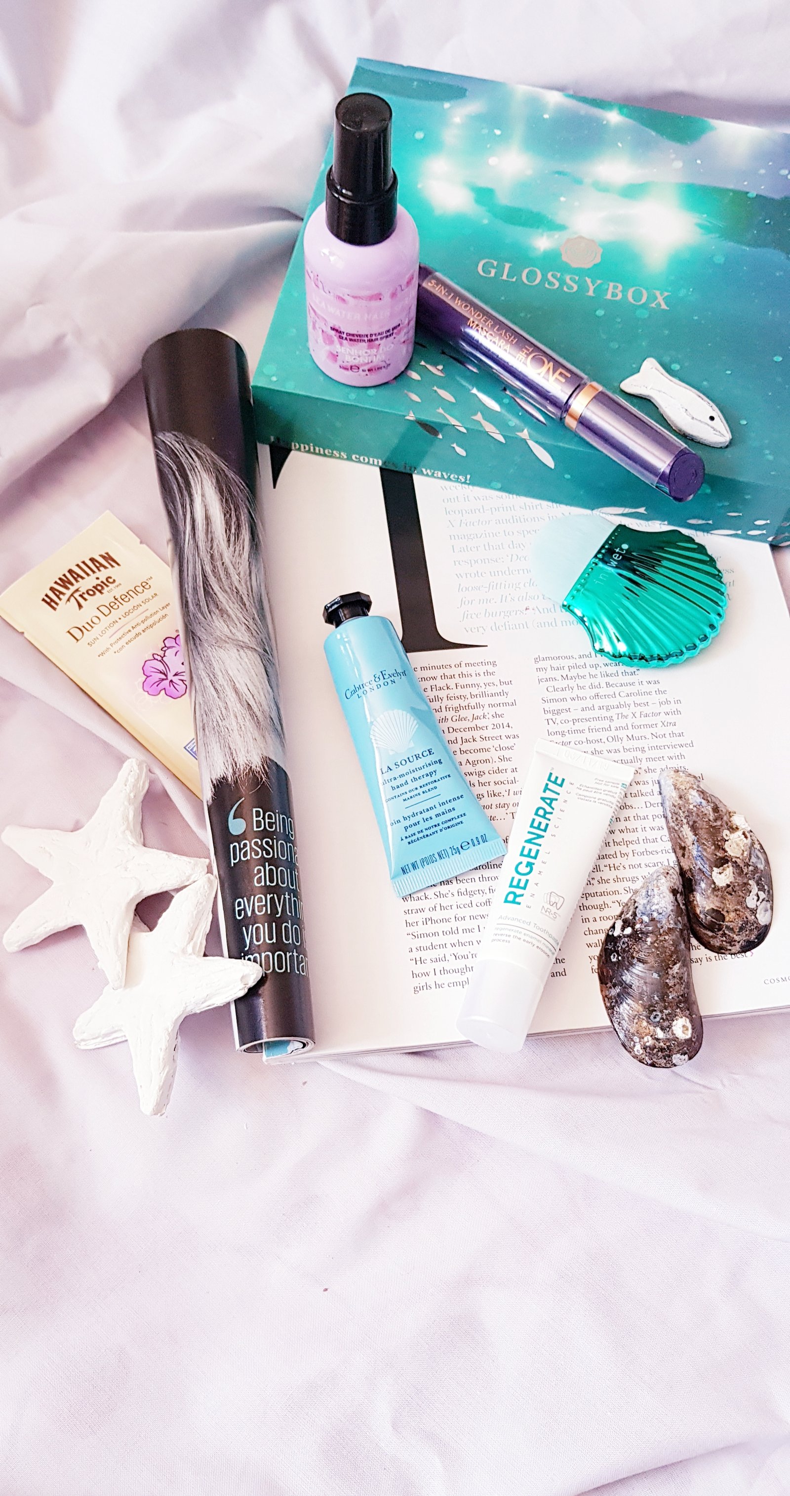 GlossyBox Under the Sea Box - Ms Tantrum Blog