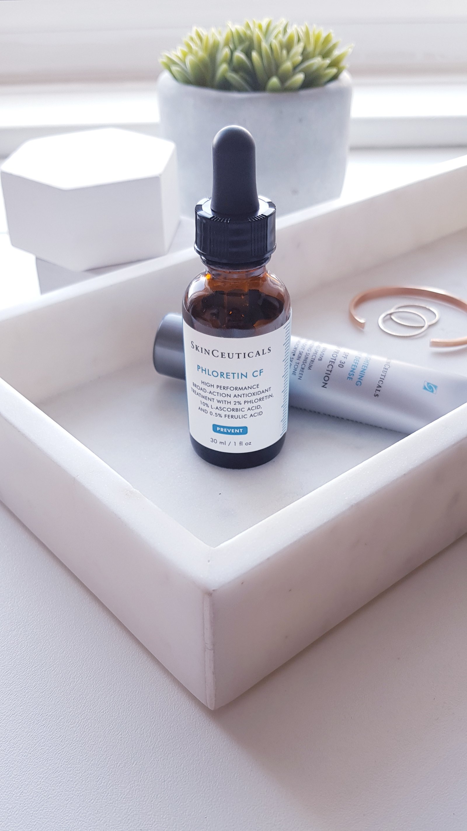 SkinCeuticals Phloretin CF + Brightening UV Defense SPF 30 - Ms Tantrum Blog