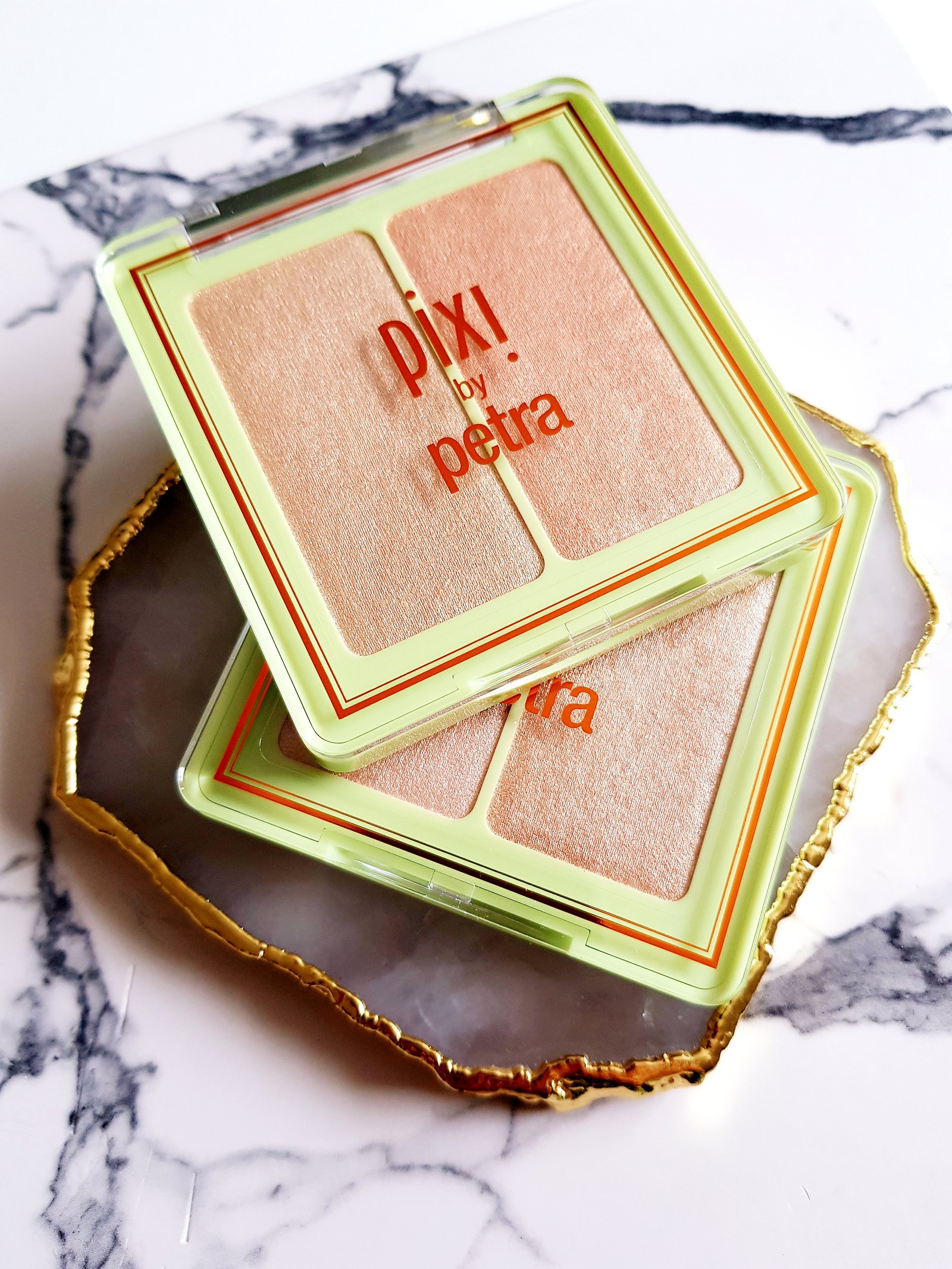 Pixi Beauty Glow in a Box - Glow-y Gossamer Duo highlighters - Ms Tantrum Blog