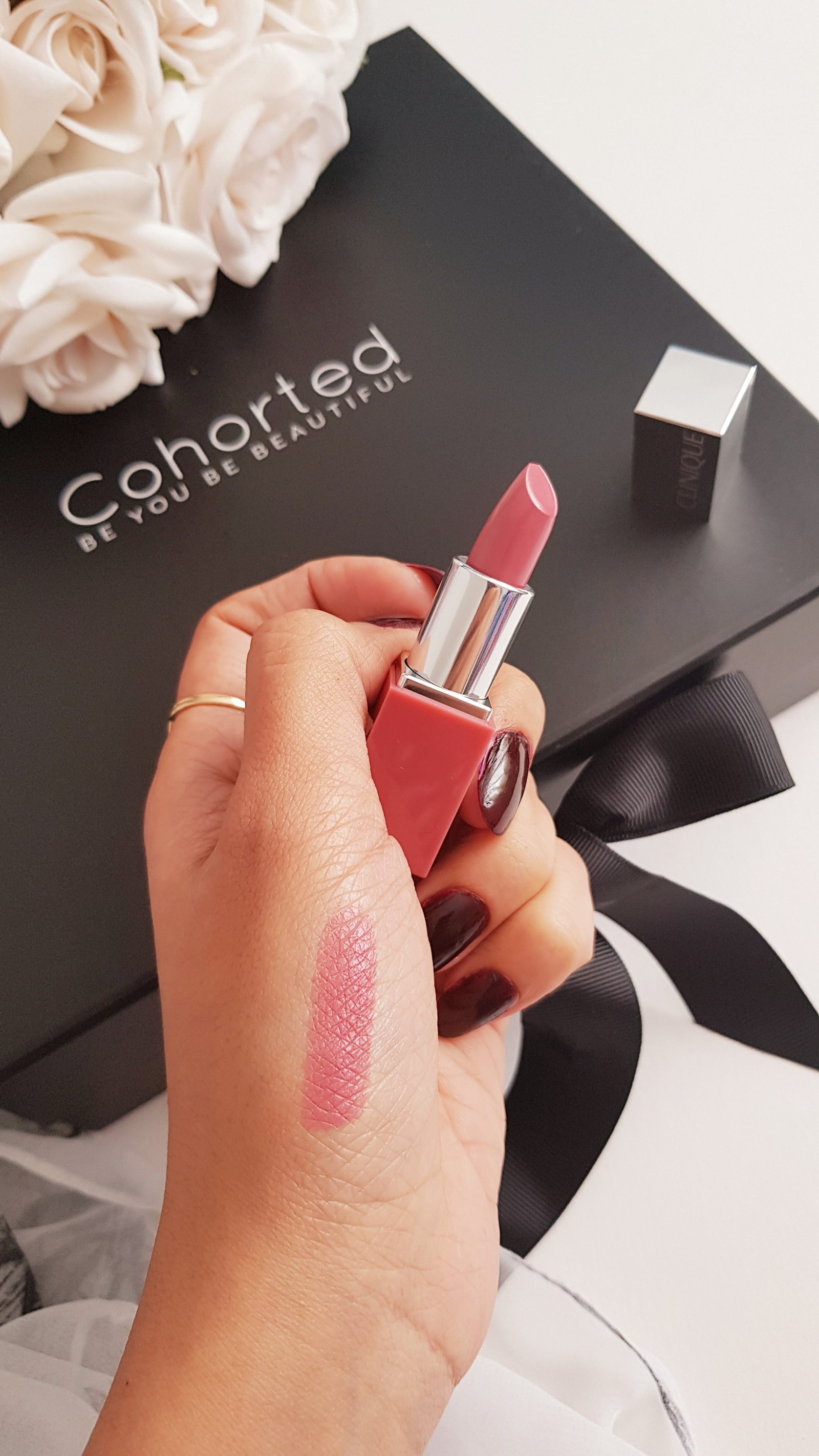 Clinique Pop Lip Colour & Primer - Plum Pop - Cohorted Box - Ms Taantrum Blog