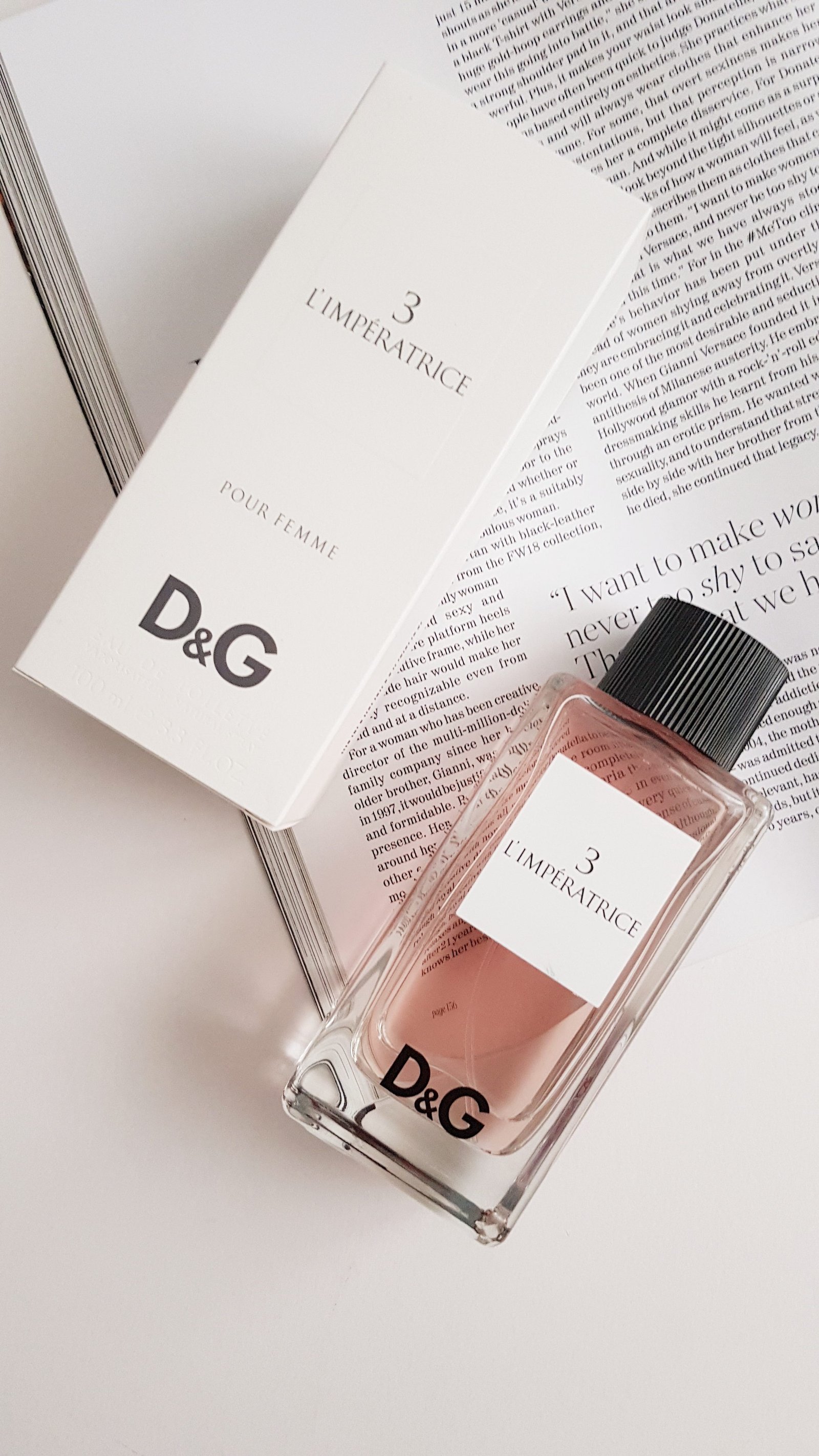 dolce and gabbana number 3 perfume