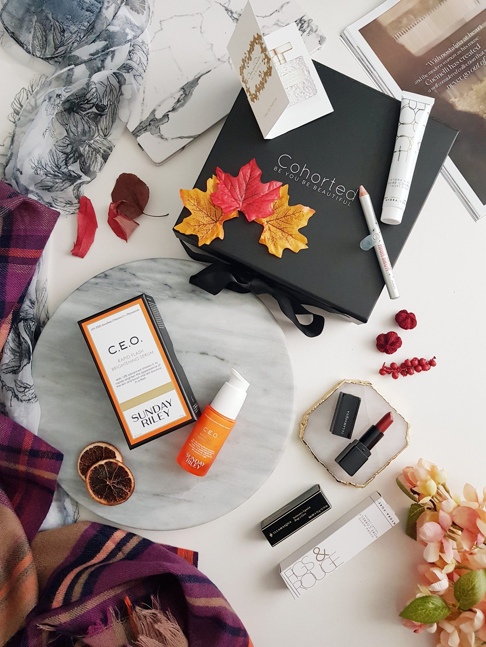 October Beauty Box from Cohorted - Ms Tantrum Blog