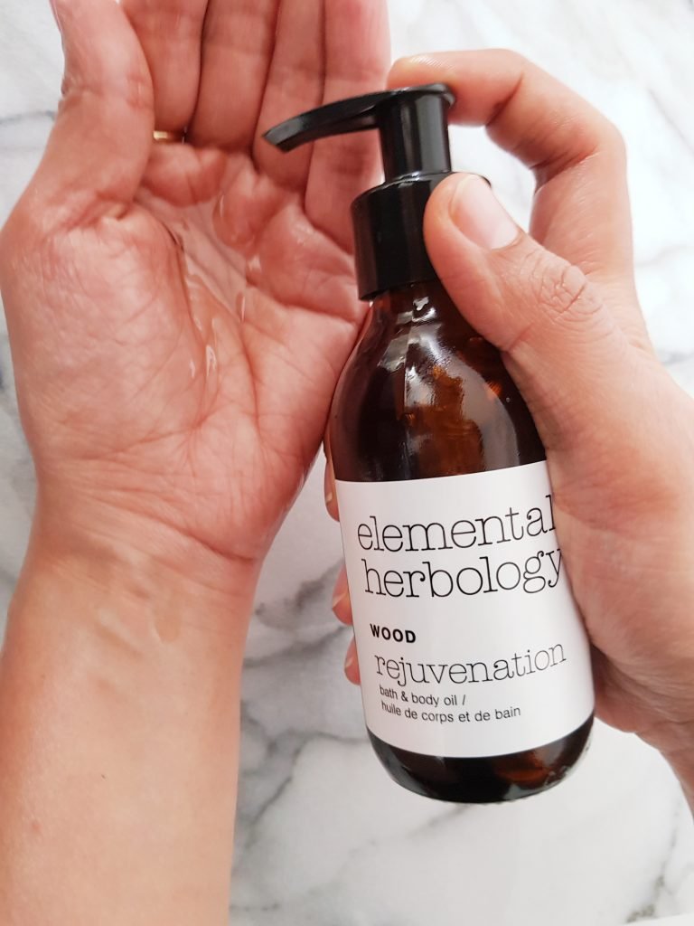 Elemental Herbology five elements bath and body oils