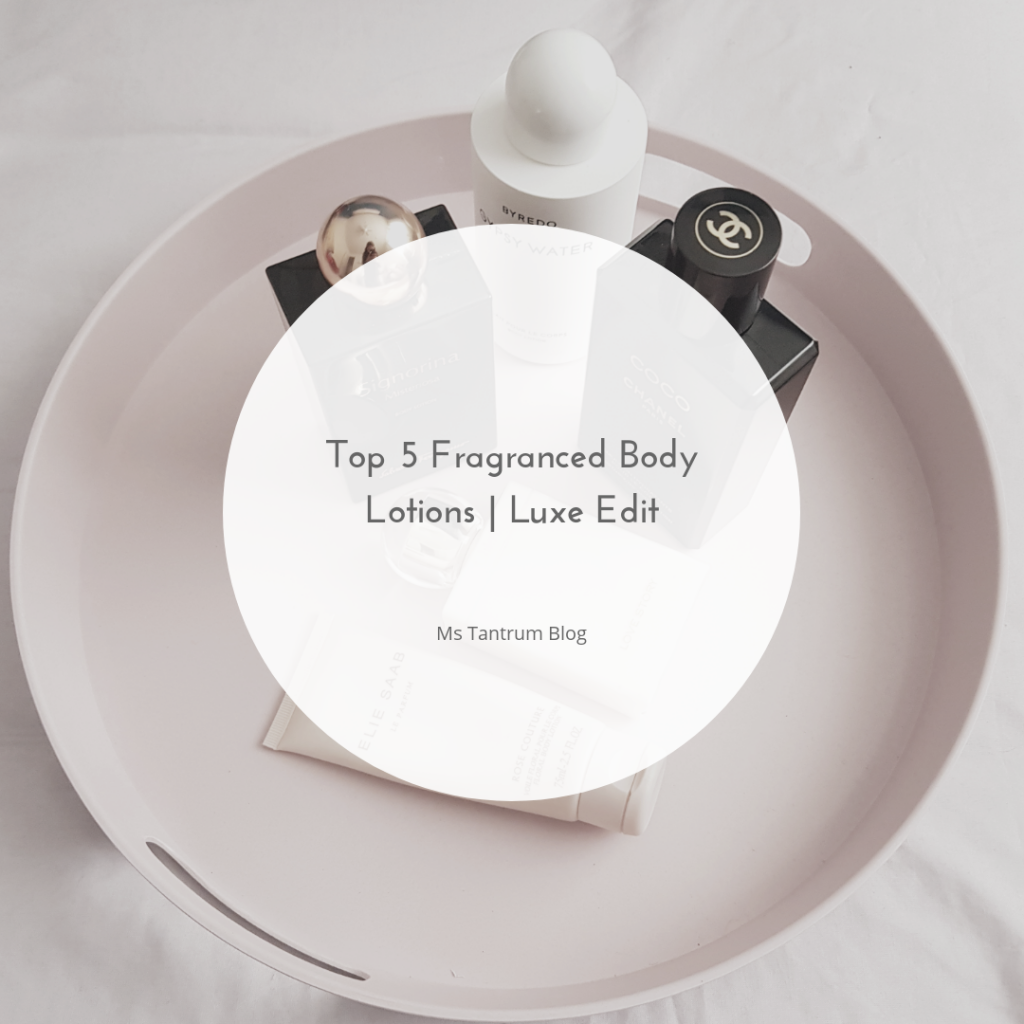 Top 5 Fragranced body lotions