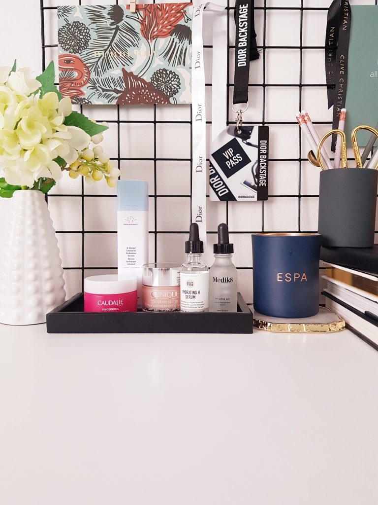 Hyaluronic Acid - Ms Tantrum Blog
Drunk Elephant B Hydra Intensive serum, Clinique Moisture surge, Caudalie vinosourse S.O.S. treatment, DayTox Hydrating H serum, Medik 8 Hydr8 B5