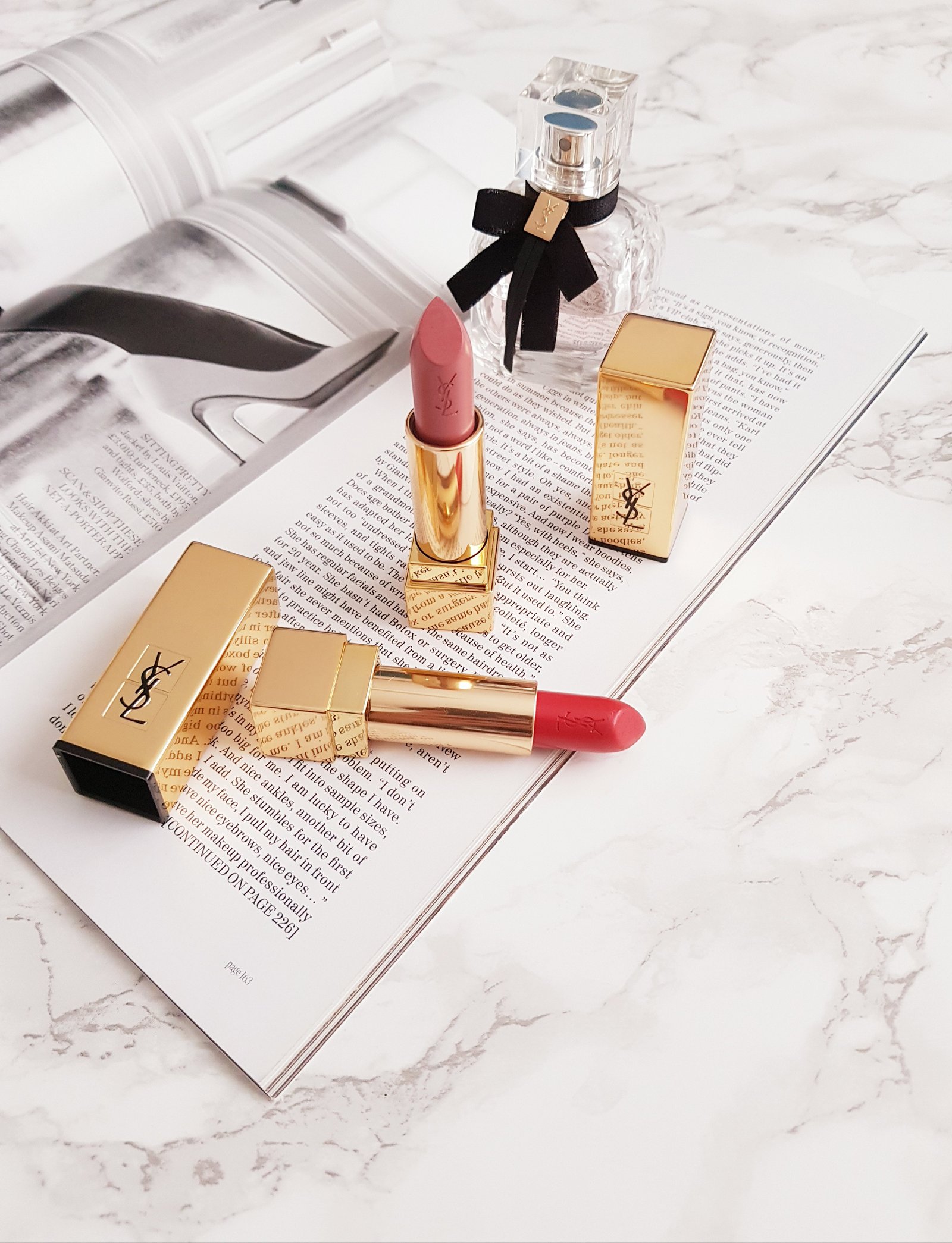 YSL Rouge Pur Couture lipsticks