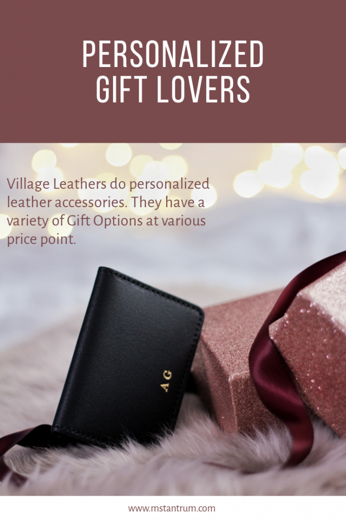 Village Leathers Personalized Gifts - Ms Tantrum Blog
