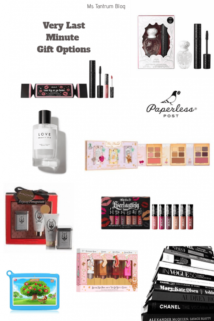 Last Minute Gifts