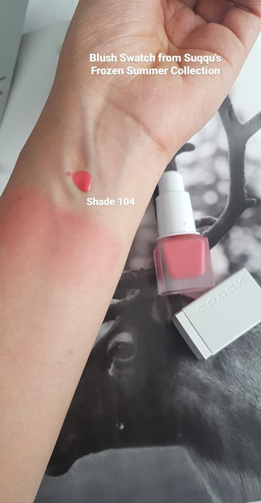 Swatches of Suqqu Beauty's Frozen Summer Collection 2020 - Ms Tantrum Blog