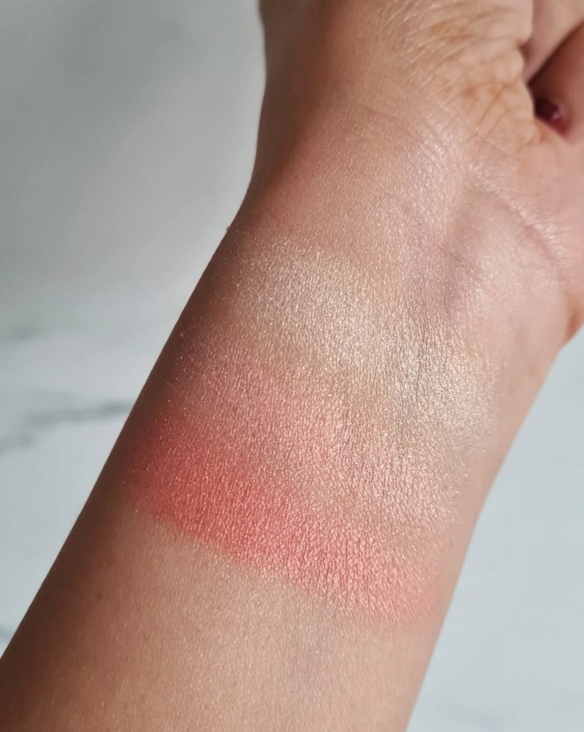 SUQQU Holiday Color Collection 2022 - Swatches of Pure Color Blush 136 